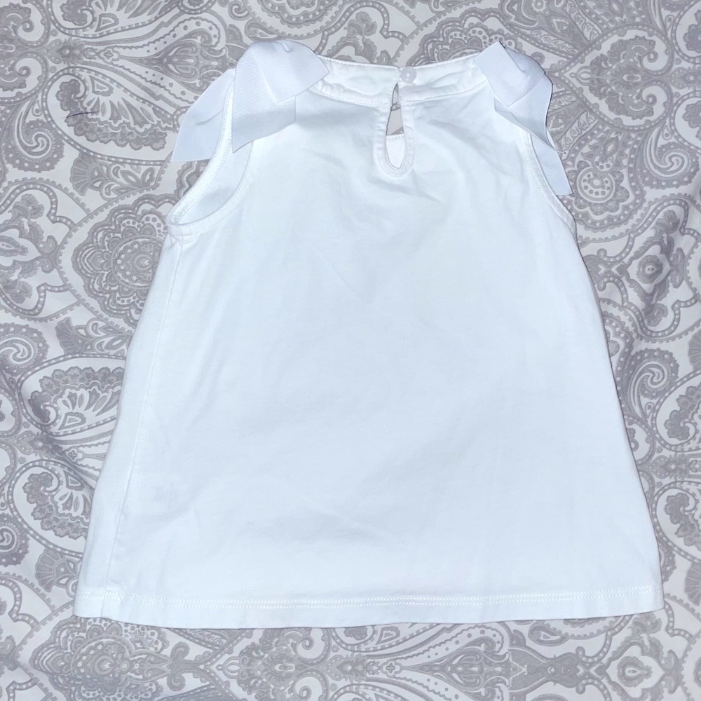 White sleeveless